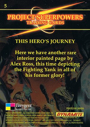 Breygent Marketing Project Superpowers Base Card 5 This Hero's Journey