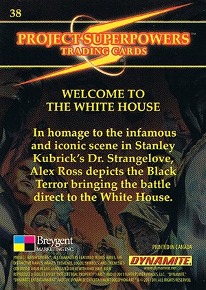 Breygent Marketing Project Superpowers Base Card 38 Welcome to the White House