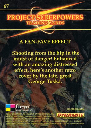 Breygent Marketing Project Superpowers Base Card 67 A Fan-Fave Effect
