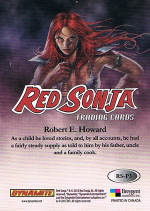 Breygent Marketing Red Sonja Puzzle Card RS-P3 