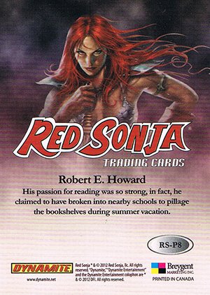 Breygent Marketing Red Sonja Puzzle Card RS-P8 