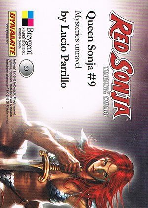 Breygent Marketing Red Sonja Base Card 20 Mysteries unravel