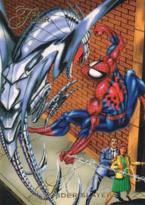 Fleer Marvel Annual Flair '94 Base Card 92 Spider Slayers