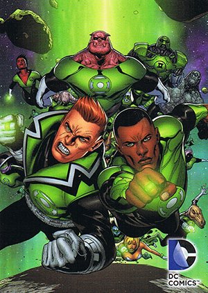Cryptozoic DC: The New 52 Binder Promos B3 Green Lantern Corps #1