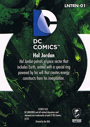 Cryptozoic DC: The New 52 The Lanterns LNTRN-01 Hal Jordan