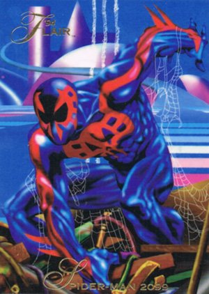 Fleer Marvel Annual Flair '94 Base Card 94 Spider-Man 2099