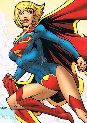 Cryptozoic DC: The New 52 Base Card 52 Supergirl