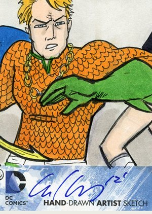 Cryptozoic DC: The New 52 Sketch Card  Adam Talley