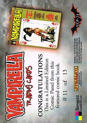 Breygent Marketing Vampirella (All-New) Comic Panel Card VCP-24 Vampirella #36 (13)