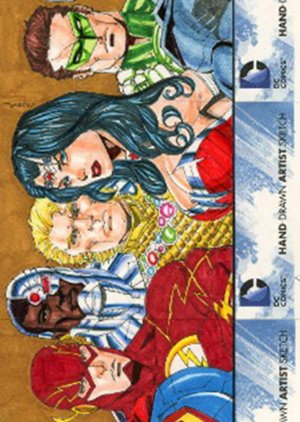 Cryptozoic DC: The New 52 Sketch Card  Aston Roy Cover