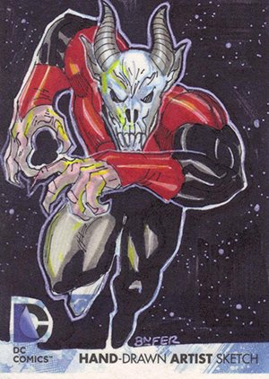 Cryptozoic DC: The New 52 Sketch Card  Bien Flores