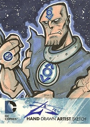Cryptozoic DC: The New 52 Sketch Card  Benjamin Glendenning