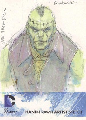 Cryptozoic DC: The New 52 Sketch Card  Bill Thompson