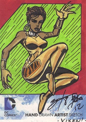 Cryptozoic DC: The New 52 Sketch Card  Brian Kong