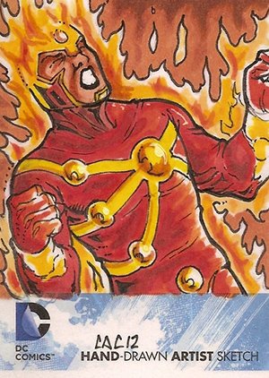 Cryptozoic DC: The New 52 Sketch Card  Chad Cicconi