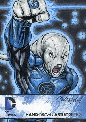Cryptozoic DC: The New 52 Sketch Card  Chad Haverland