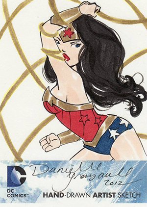 Cryptozoic DC: The New 52 Sketch Card  Danielle Gransaull Soloud