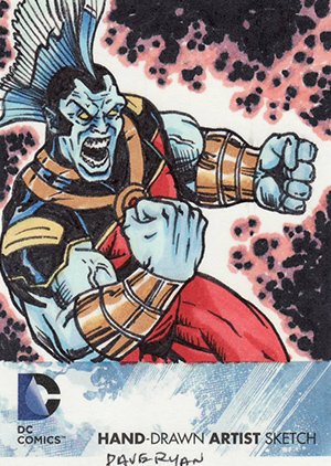 Cryptozoic DC: The New 52 Sketch Card  David Ryan