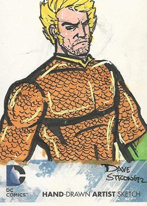Cryptozoic DC: The New 52 Sketch Card  Dave Strong