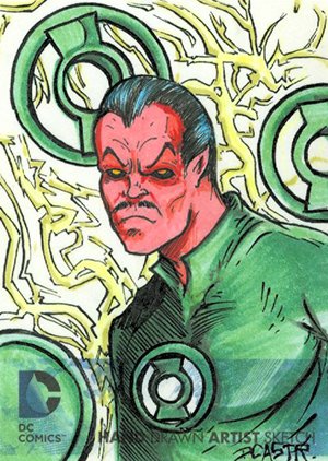 Cryptozoic DC: The New 52 Sketch Card  David Castro