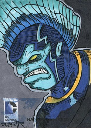 Cryptozoic DC: The New 52 Sketch Card  David Castro