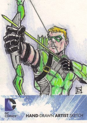 Cryptozoic DC: The New 52 Sketch Card  David Rabbitte