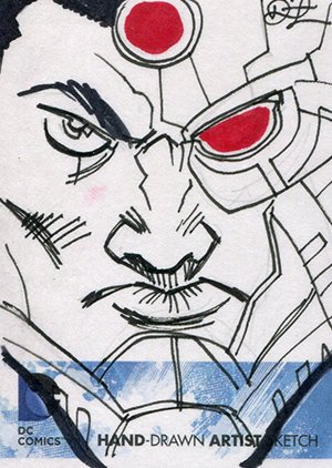 Cryptozoic DC: The New 52 Sketch Card  Dietrich Smith
