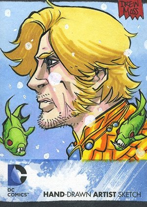 Cryptozoic DC: The New 52 Sketch Card  Drew Moss