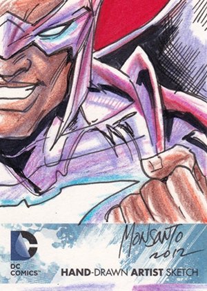 Cryptozoic DC: The New 52 Sketch Card  Gilbert Monsanto
