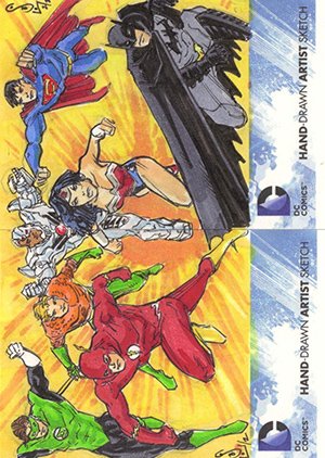 Cryptozoic DC: The New 52 Sketch Card  Jason Sobol