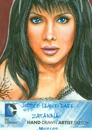 Cryptozoic DC: The New 52 Sketch Card  Jennifer Mercer