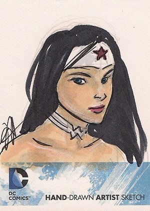 Cryptozoic DC: The New 52 Sketch Card  Jessica Hickman