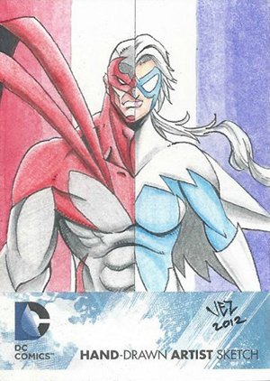 Cryptozoic DC: The New 52 Sketch Card  Jezreel Rojales