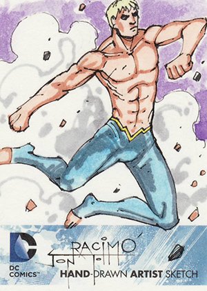 Cryptozoic DC: The New 52 Sketch Card  Jonathan Racimo