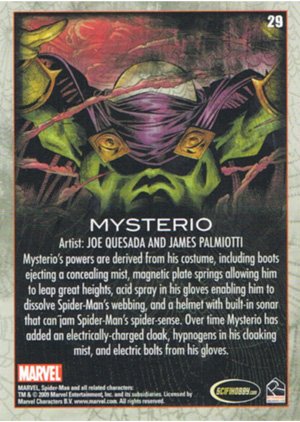 Rittenhouse Archives Spider-Man Archives Base Card 29 Mysterio