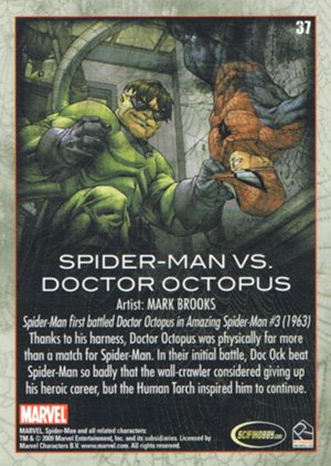 Rittenhouse Archives Spider-Man Archives Base Card 37 Spider-Man vs. Doctor Octopus