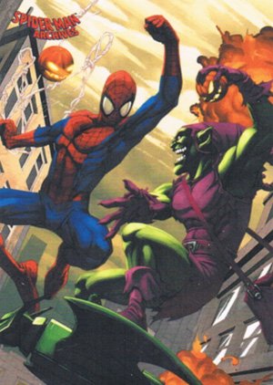 Rittenhouse Archives Spider-Man Archives Base Card 38 Spider-Man vs. Green Goblin