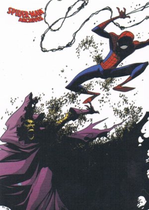 Rittenhouse Archives Spider-Man Archives Base Card 48 Spider-Man vs. Swarm