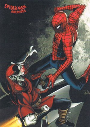 Rittenhouse Archives Spider-Man Archives Base Card 52 Spider-Man vs. Menace