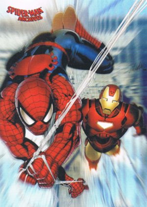 Rittenhouse Archives Spider-Man Archives Base Card 57 Iron Man