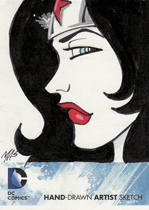 Cryptozoic DC: The New 52 Sketch Card  Marcus Smith