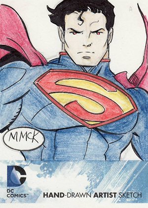 Cryptozoic DC: The New 52 Sketch Card  Mark McKenna