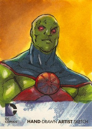 Cryptozoic DC: The New 52 Sketch Card  Matthew Minor