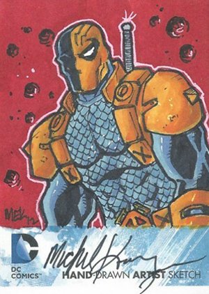 Cryptozoic DC: The New 52 Sketch Card  Michael Kasinger