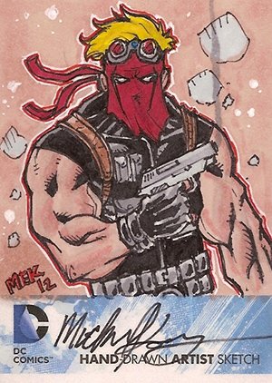 Cryptozoic DC: The New 52 Sketch Card  Michael Kasinger