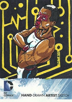 Cryptozoic DC: The New 52 Sketch Card  Mike Torrance