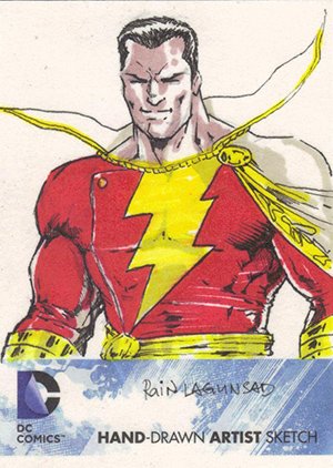 Cryptozoic DC: The New 52 Sketch Card  Rain Lagunsad