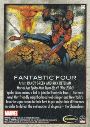 Rittenhouse Archives Spider-Man Archives Base Card 66 Fantastic Four