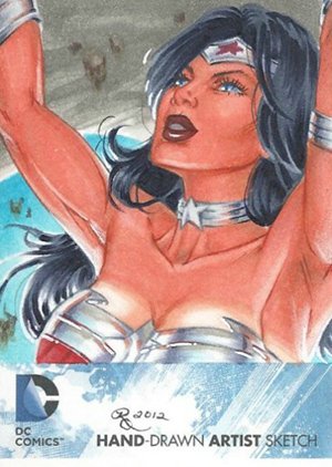 Cryptozoic DC: The New 52 Sketch Card  Rhiannon Owens
