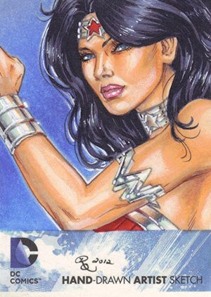 Cryptozoic DC: The New 52 Sketch Card  Rhiannon Owens